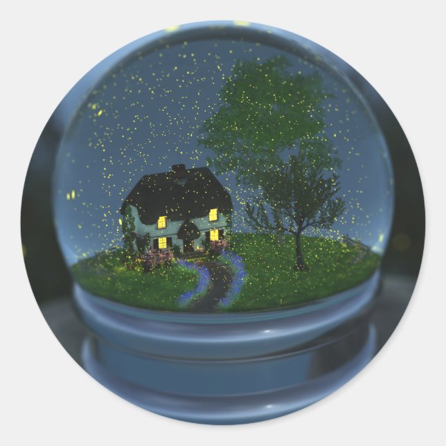 Firefly Globe Stickers (Front)