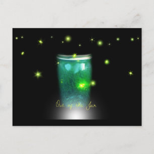 Firefly Greeting Postcard