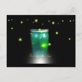 Firefly Greeting Postcard