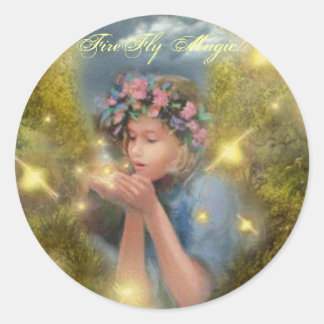 Firefly Magic! Classic Round Sticker