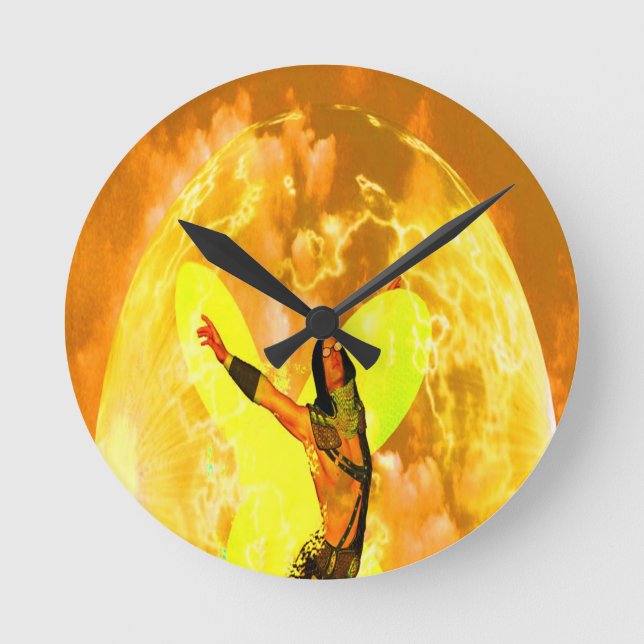 Firefly Round Clock (Front)