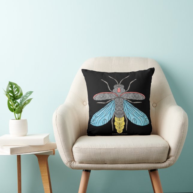 Firefly (single black) - Pillow (Chair)