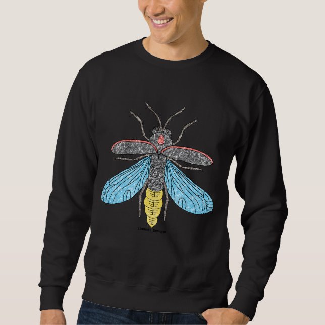 Firefly (vivid) - Men's Sweatshirt (Front)