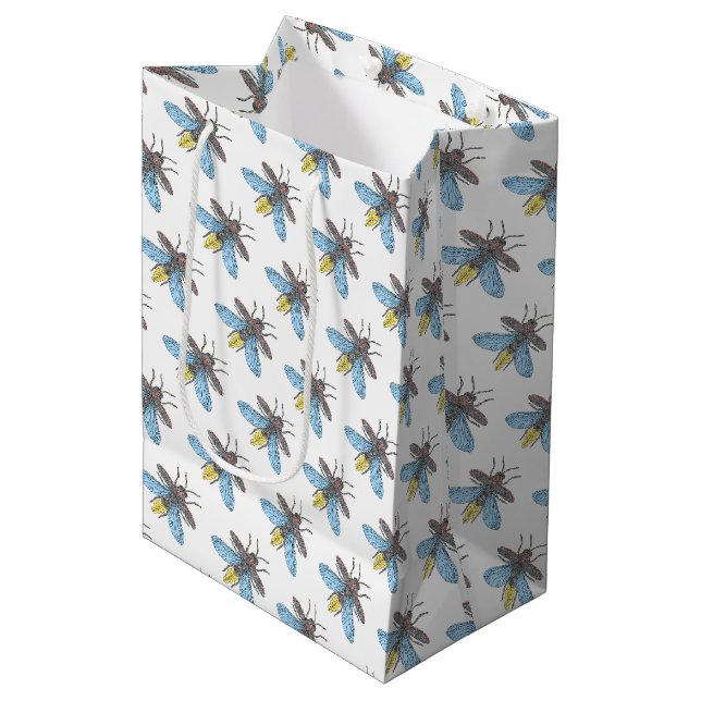 Firefly (white) - Gift Bag (Front Angled)