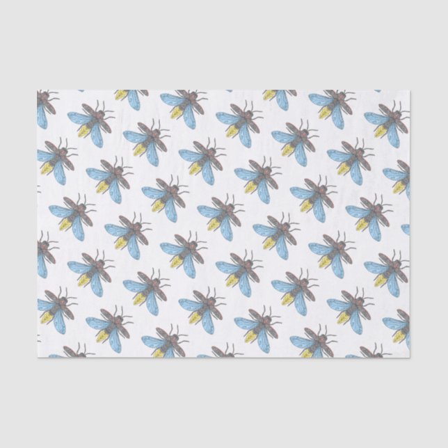 Firefly (white) - Tissue Paper (Front)