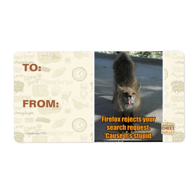 Firefox rejects (Front)