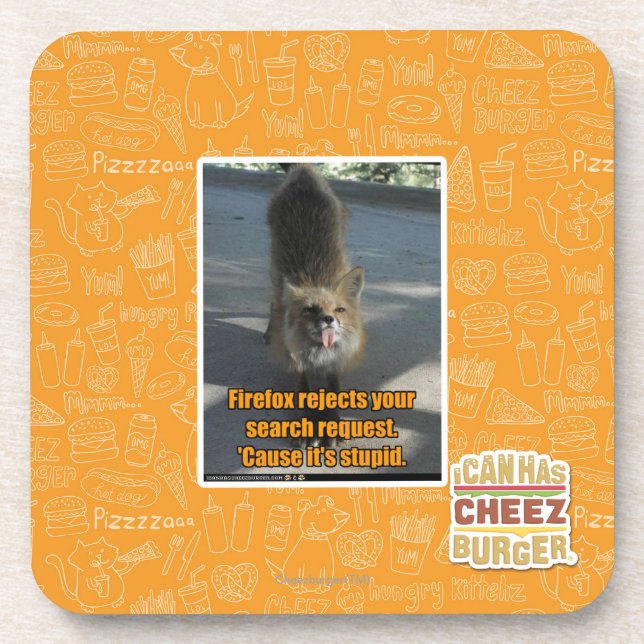 Firefox rejects coaster (Front)