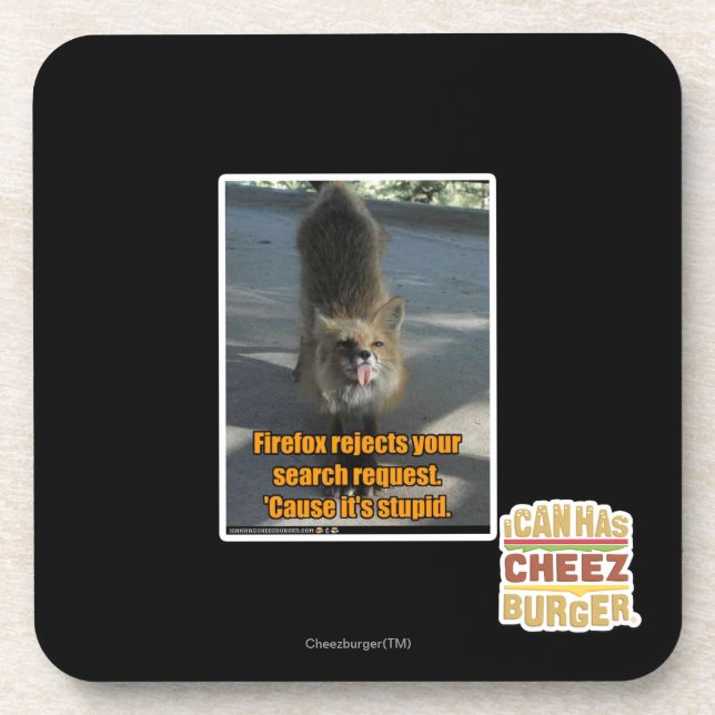 Firefox rejects coaster (Front)