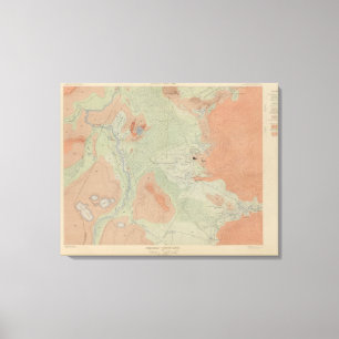 Firehole Geyser Basin Canvas Print