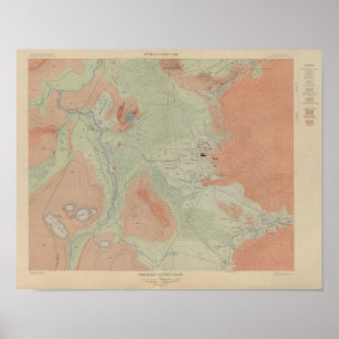 Firehole Geyser Basin Poster