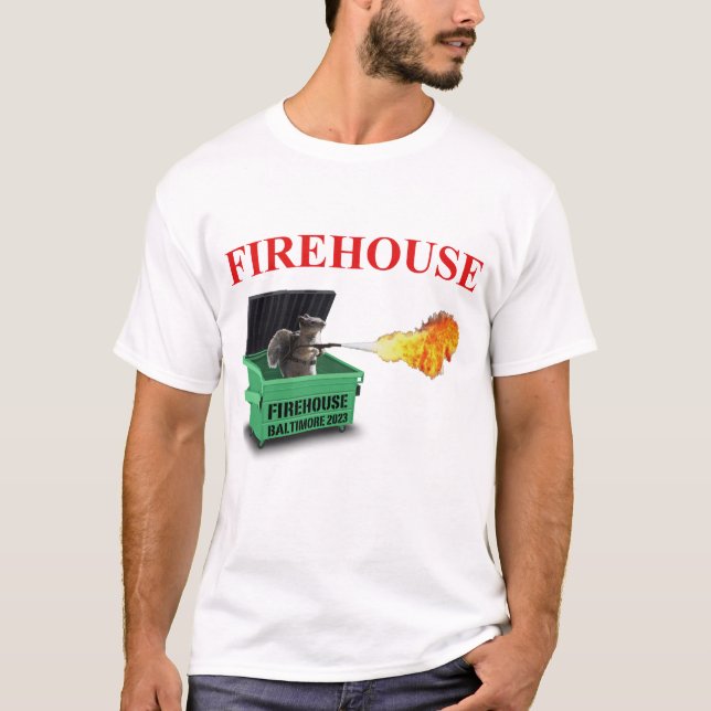 Firehouse at Baltimore Men's Tee (Front)