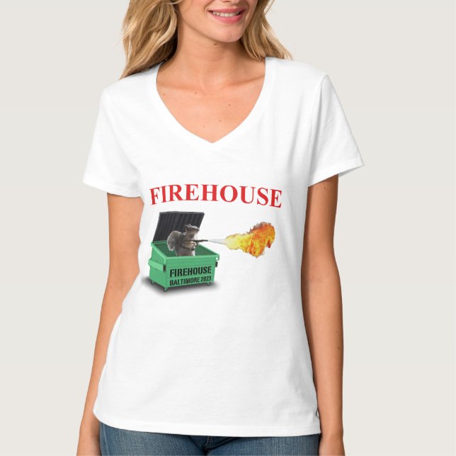 Firehouse at Baltimore Women's Tee (Front)