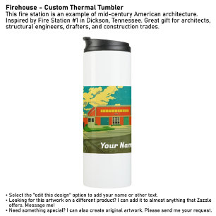 Firehouse - Custom Thermal Tumbler
