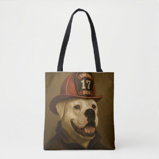Firehouse Hero -Tote Bag