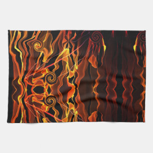 Firelight Tea Towel