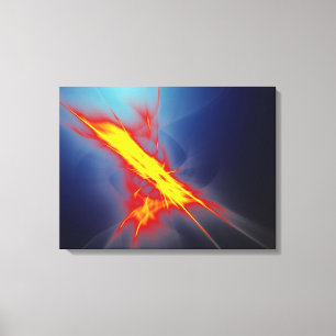 Firelight Wrapped Canvas