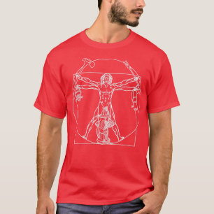 Fireman Da Vinci Fire department and fire fighting T-Shirt