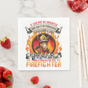 Fireman Donkey Napkin
