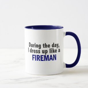 Fireman During The Day Mug