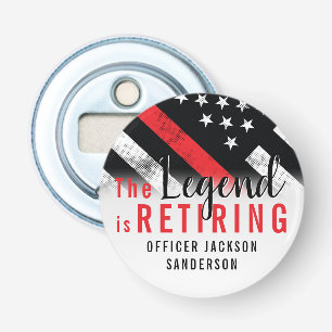 Fireman Fire Department Firefighter Retirement Bottle Opener