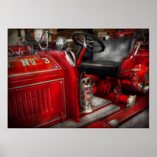 Fireman - Fire Engine No 3 Poster