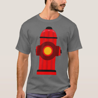Fireman Fire Hydrant Fire Fighter  T-Shirt