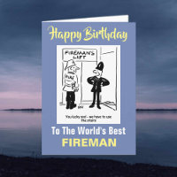 Fireman Joke  - Happy Birthday