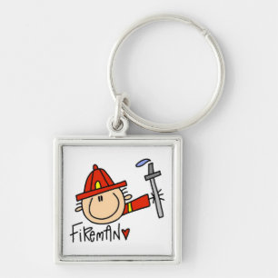 Fireman Key Ring