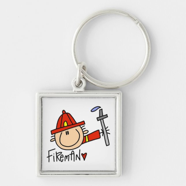 Fireman Key Ring (Front)