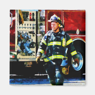 Fireman Magnet
