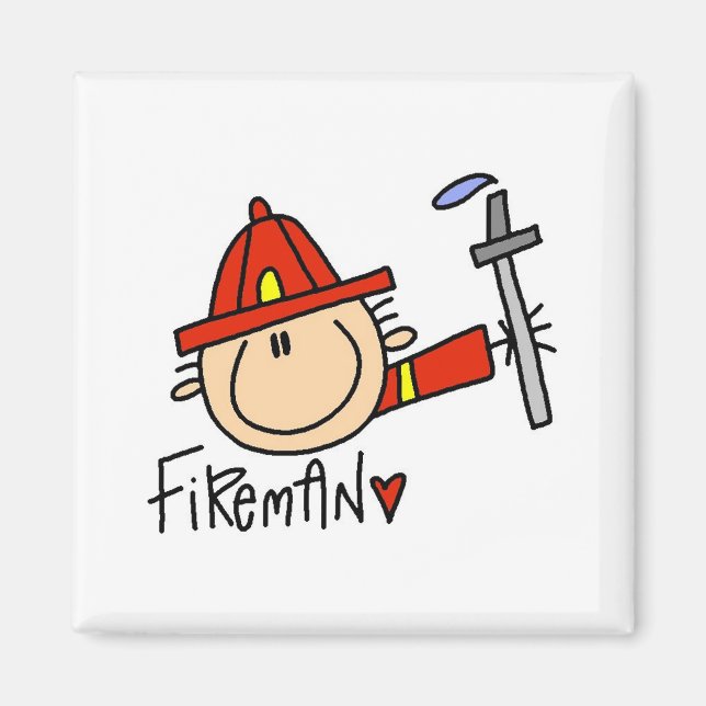 Fireman Magnet (Front)