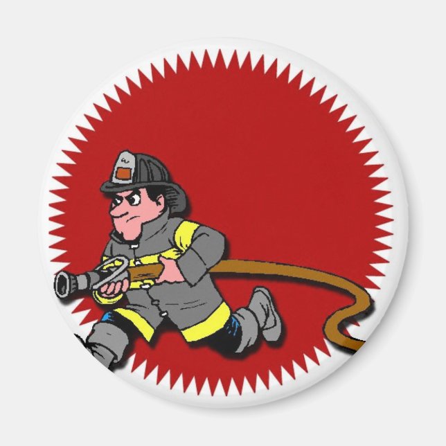 Fireman Magnet (Front)