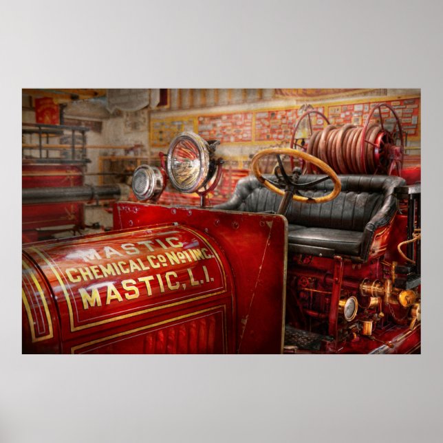 Fireman - Mastic chemical co Poster (Front)