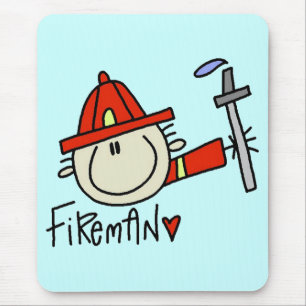 Fireman Mousepad
