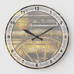Fireman - Piano Engine - 1855 Large Clock