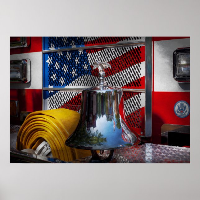 Fireman - Red Hot Poster (Front)