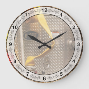 Fireman - Station - 36-3 Large Clock