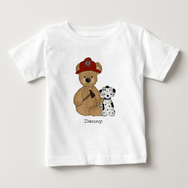 Fireman Teddy T-Shirt (Front)