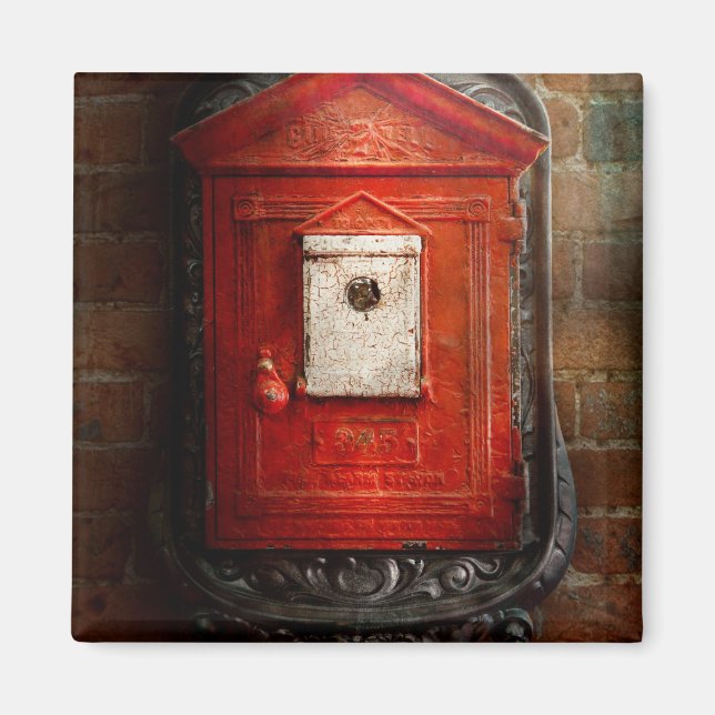 Fireman - The fire box Magnet (Front)