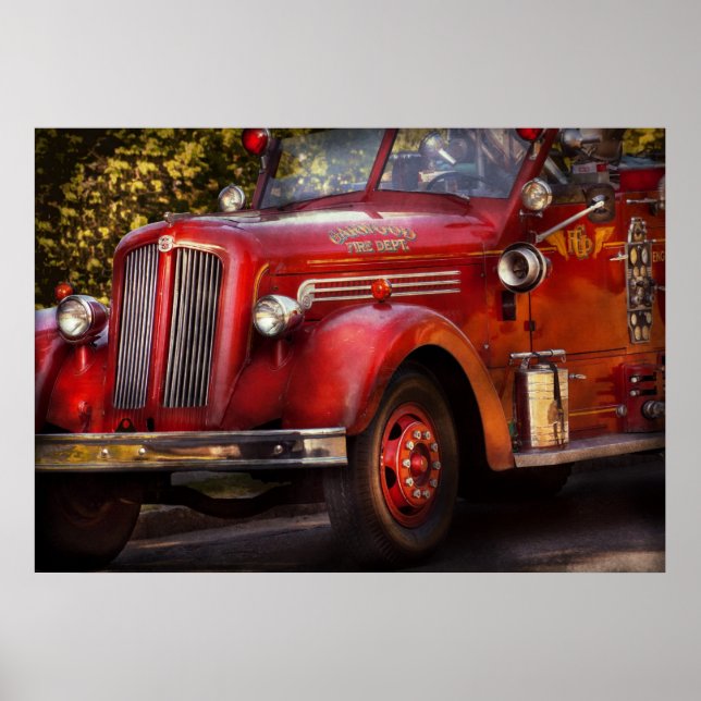 Fireman - The Garwood fire dept Poster (Front)