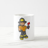 Fireman With An Axe