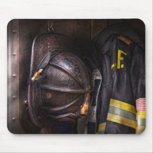 Fireman - Worn and used Mouse Pad