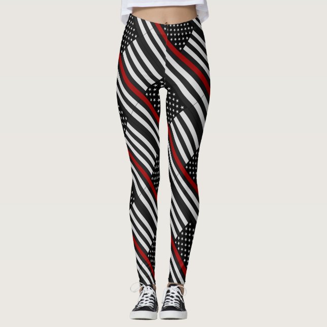 FIREMEN  AMERICA LEGGINGS (Front)