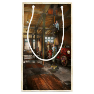 Firemen - Answering the firebell 1922 Small Gift Bag
