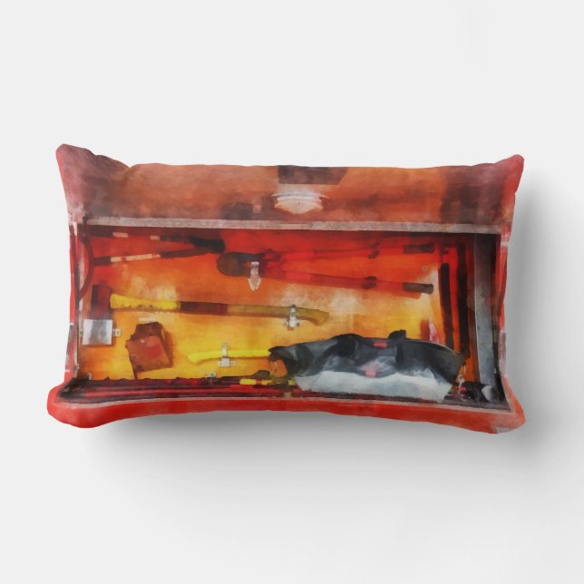 Firemen's Tools of the Trade Lumbar Cushion (Front)
