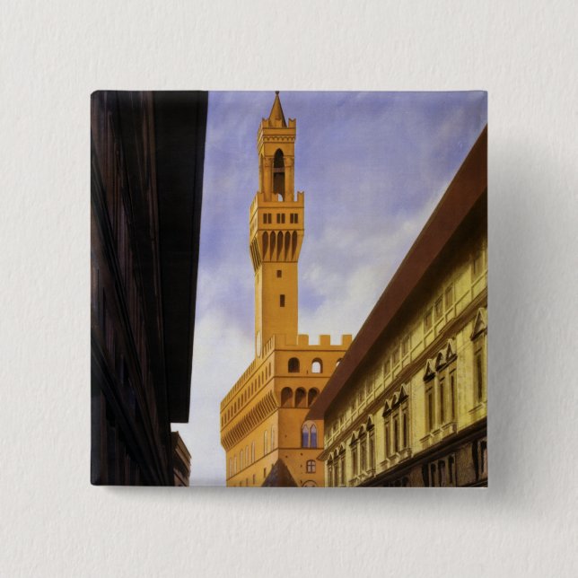 Firenze 15 Cm Square Badge (Front)