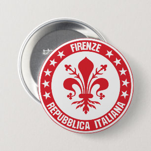 Firenze 7.5 cm round badge