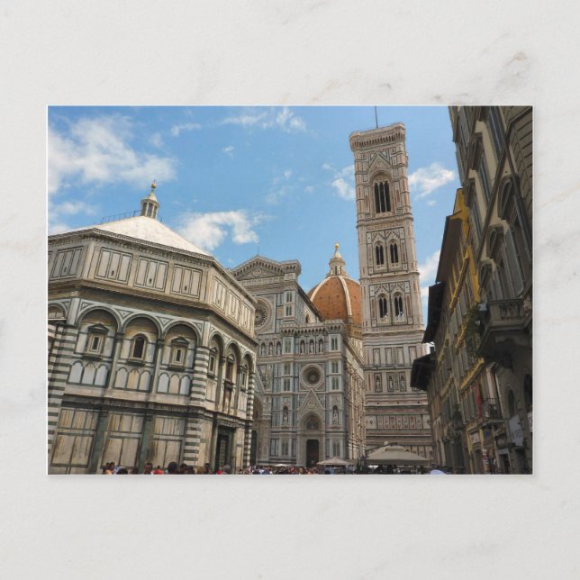 Firenze Duomo - Cathedral Postcard (Front)