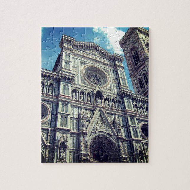 Firenze Florence Cathedral Facade Jigsaw Puzzle (Vertical)