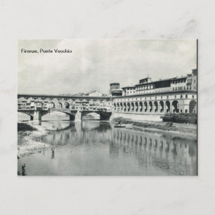 Firenze,Florence,   Ponte Vecchio Postcard
